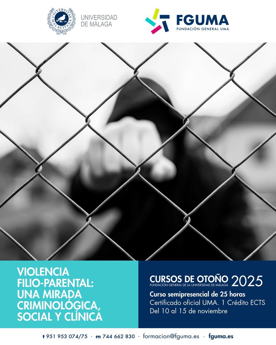 📢Este curso  se celebrará del 10 al 15 de noviembre de 2025. Se trata de una  formación semipresencial de 25 horas, reconocida con 1 crédito ECTS,  dirigida a profesionales y estudiantes del ámbito social, educativo,  jurídico y psicológico.

⏳El programa ofrece una formación