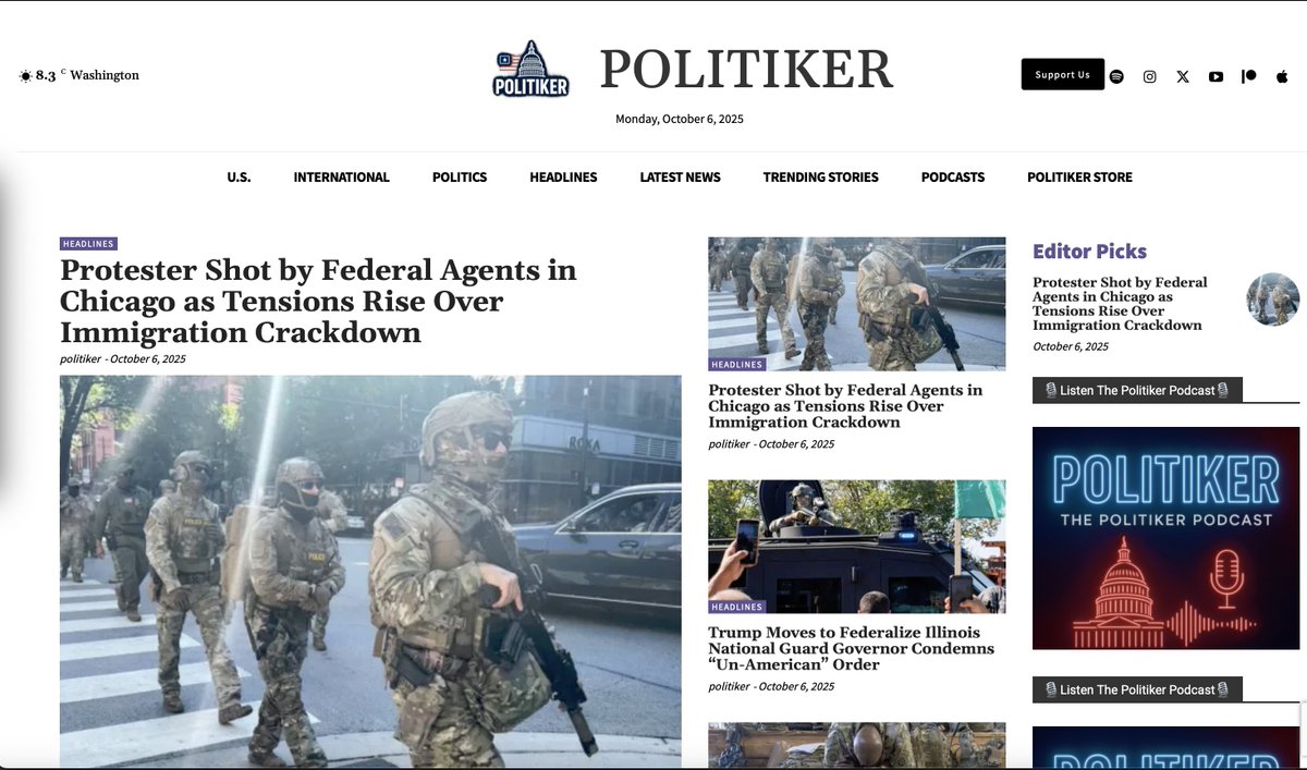 📰 Stay ahead of the headlines! Get breaking news, in-depth analysis, and insider politics coverage 📷⚡ Get the news that matters, fast. From politics to global events, 📷thepolitiker.com keeps you informed