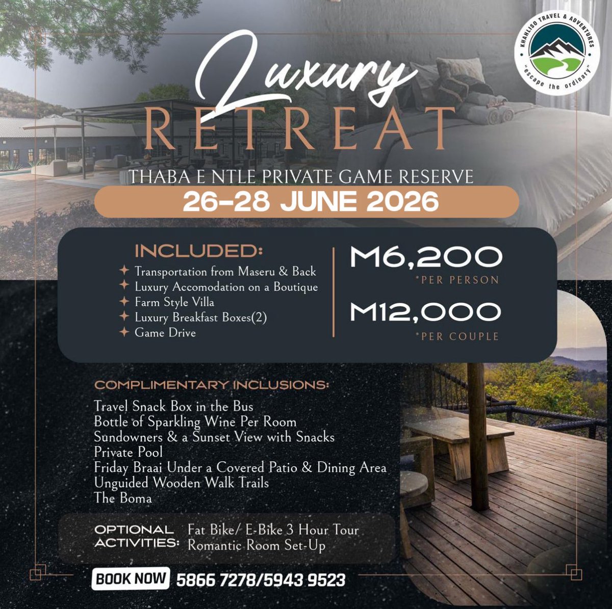 khahliso Travel and Adventures ✈️ tweet media