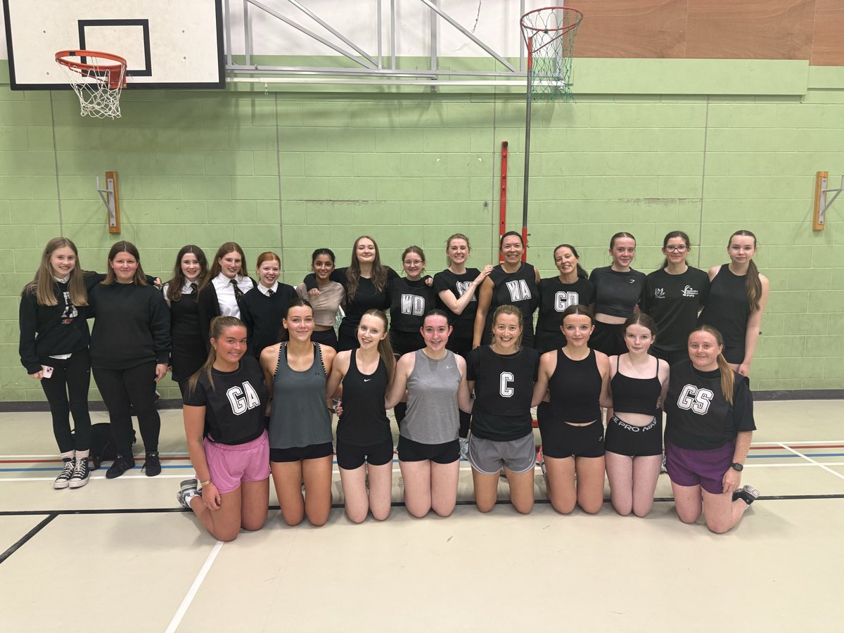 Tonight we had a very competitive staff v pupils netball game 🏐 Thanks to everyone who participated and supported!

A great way to celebrate our women and girls in our school community and the amazing contribution they make to sport and school life 🏃🏽‍♀️👏🏻✨ <a href="/DunfermlineHS/">Dunfermline High</a>