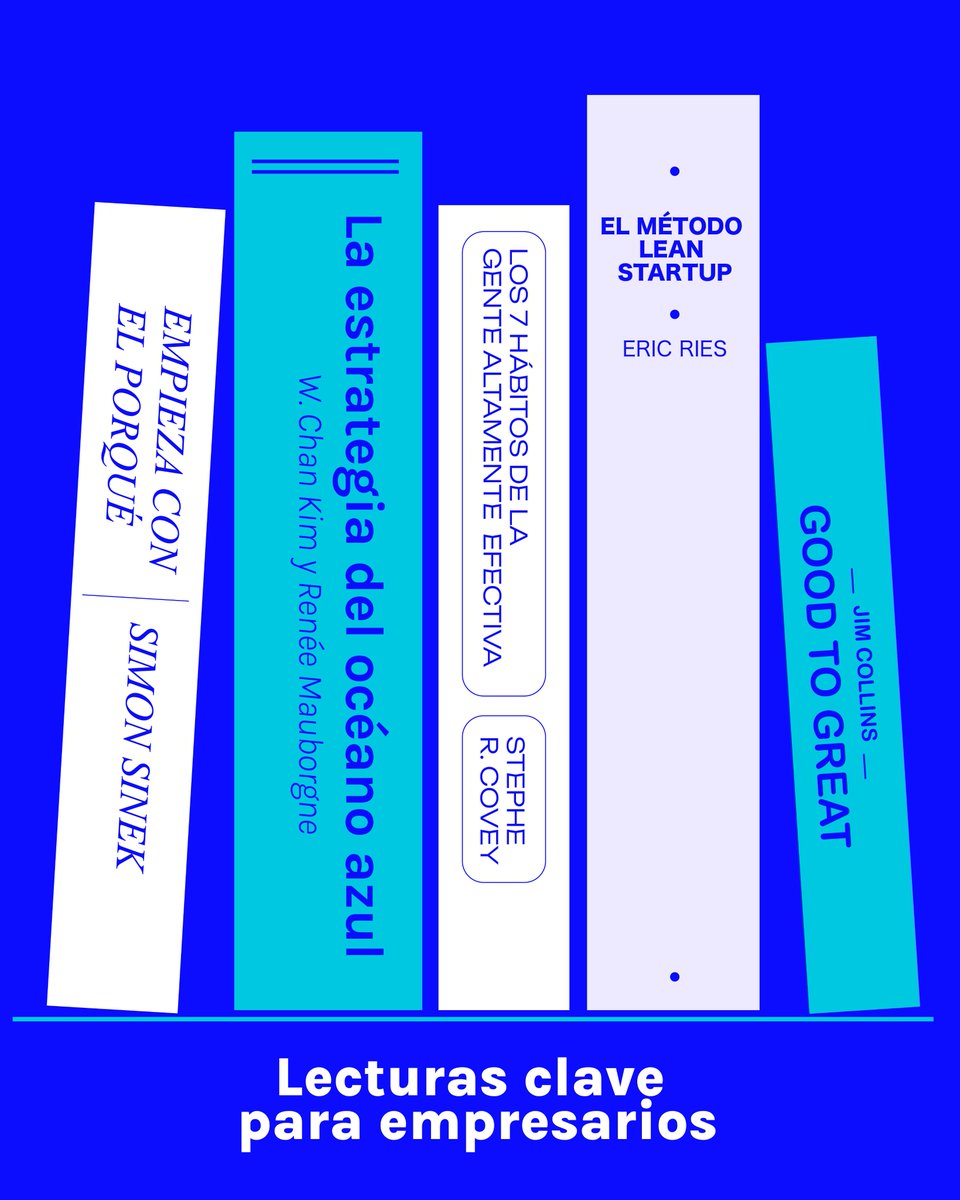 ✨ Cinco libros que todo empresario debería tener a la mano ✨

Descubre cuáles podrían acompañarte en tu próxima pausa con café ☕ o en ese momento de reflexión antes de una gran decisión.

#empresarios #pymes #fintech #librosempresariales