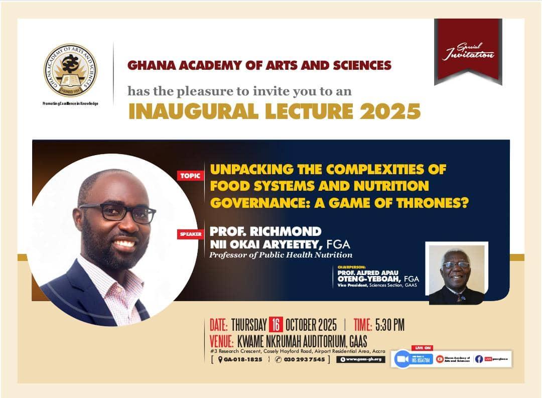 Richmond Aryeetey, University of Ghana tweet media