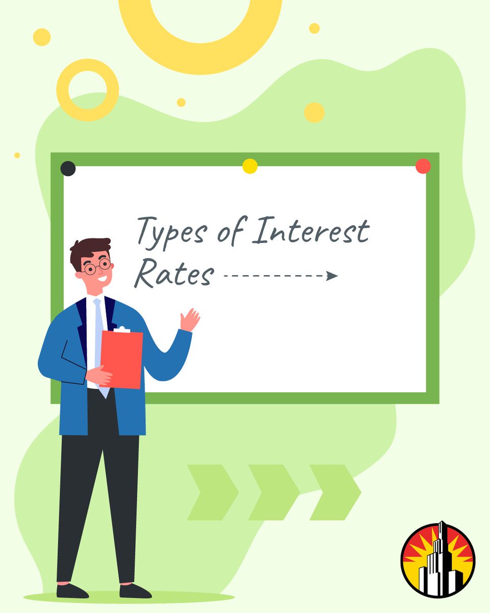 CheckCity's tweet image. Understanding the different types of interest rates can help you make smarter financial decisions. Keep learning about fixed, variable, compound rates, and more on the blog!
checkcity.com/loans-101/vari…
#InterestRates #FixedRates #VariableRates #loans