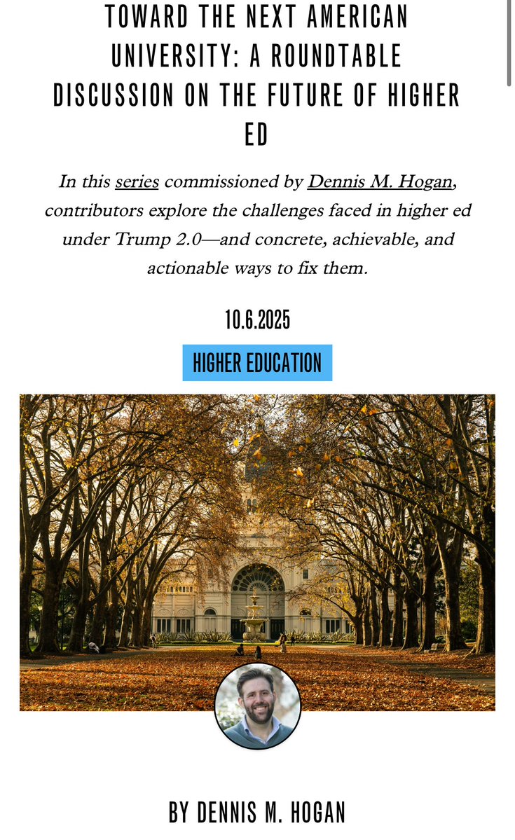 dennismhogan's tweet image. As Higher Education editor at @PublicBooks, I asked experts—thinkers, scholars, teachers, organizers—for short essays outlining one positive change we can work towards in higher ed, no matter who currently occupies the White House. Our roundtable series begins publishing today.