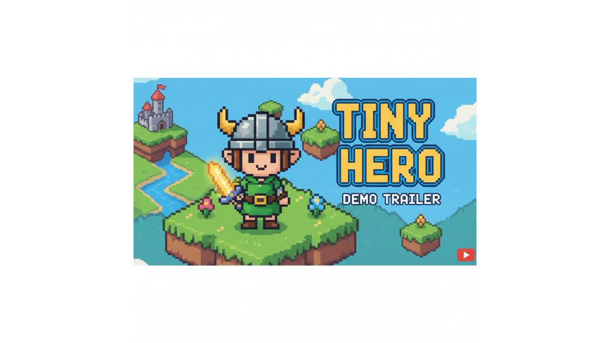 Shahrouzlogs's tweet image. Just uploaded my first YouTube video! 🎥
It’s a short demo of my tiny Python mini-game project; Tiny Hiro 🕹️
Hope you like it! 🫶🏽
🔗 youtube.com/watch?v=Xje8iv…
