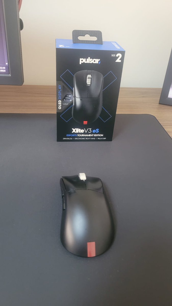 capimcs's tweet image. Salve guys! To vendendo esse pulsar Xlite V3 eS!
Está em perfeitas condições, quero vender pq n me adaptei mt com mouse ergo
quem tiver interesse pode entrar em contato cmg via dm, steam ou até mesmo nas respostas desse tweet
🤙