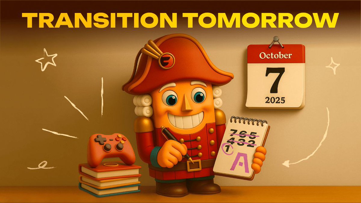⏰ 1 day till the transition!

Tomorrow, Open Academy officially opens its doors to all students!

Nuts Farm is entering the history books — but don’t worry! All your rewards and progress will seamlessly move to Open Academy with you.

❗️ Please note: the app will be temporarily
