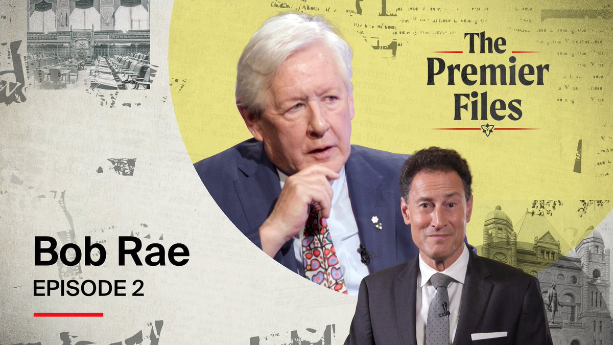 TheAgenda's tweet image. Ontario’s only NDP government. A recession. “Rae Days.” @spaikin talks with Ontario&apos;s 21st premier, @BobRae48, on The Premier Files. #onpoli youtube.com/watch?v=LKjOJa…