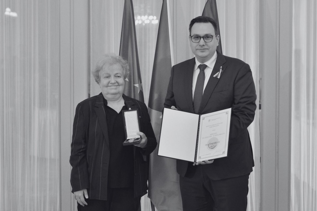 Dana Drábová was an exceptional woman who devoted her life to tirelessly serving our country, safeguarding its energy security and its diplomacy. Her positive spirit inspired many of us. My deepest condolences to her family and all her loved ones.