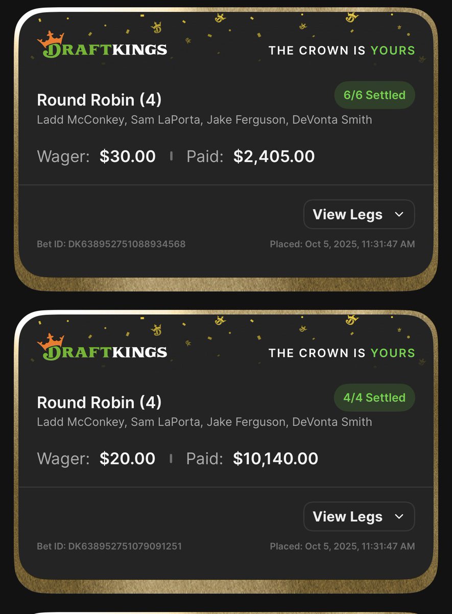 Thank you <a href="/DKSportsbook/">DraftKings Sportsbook</a> Greatest gambling Day of my life! 

12.5 K in one screenshot! 

#GamblingX #GamblingTwitter