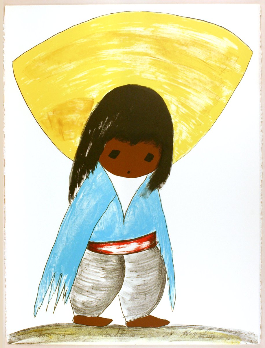 ✨ Chachito ✨
A vibrant portrayal of childhood joy — bold lines, bright colors, and that unforgettable yellow hat. 🎨💛
#DeGrazia #TedDeGrazia #SouthwestArt #ArizonaArt #DeGraziaGallery #TucsonArt #GalleryInTheSun #ColorfulArt #ArtOfTheSouthwest #DeGraziaPainting