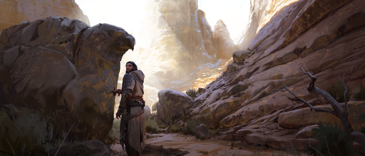 CKaloush's tweet image. #ValleyOfMemory Concept Arts #ACMirage