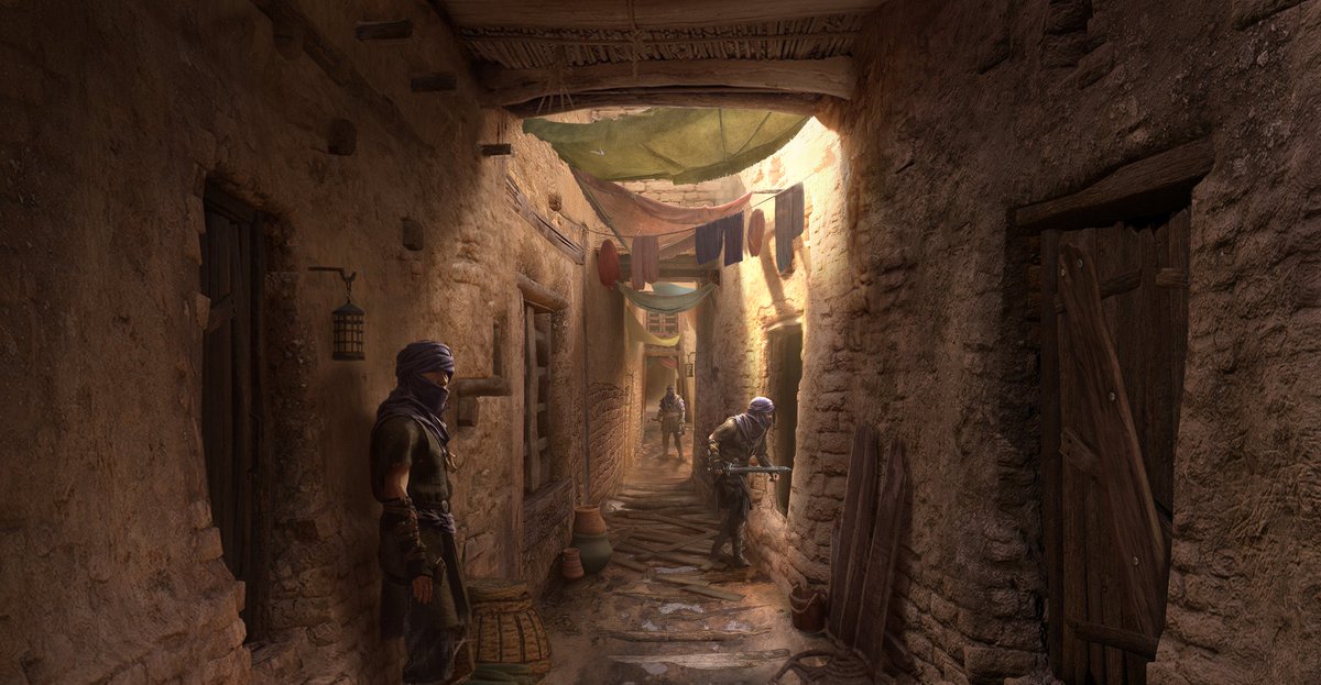 CKaloush's tweet image. #ValleyOfMemory Concept Arts #ACMirage