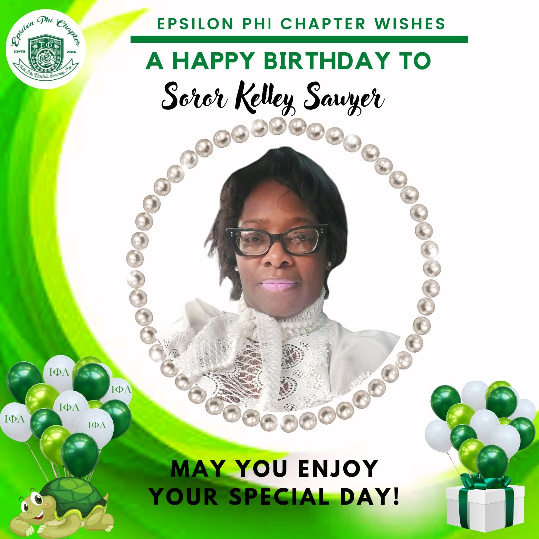 EPhi2016ipl's tweet photo. Happy Birthday, Soror Kelley Sawyer! ππ
The Epsilon Phi Chapter of Iota Phi Lambda Sorority, Inc. celebrates you today! π
May your day be filled with love, laughter, and all the joy your heart can hold.
#HappyBirthday #EpsilonPhiChapter #IotaPhiLambda #IotaLove https://t.co/kny30k6yDu