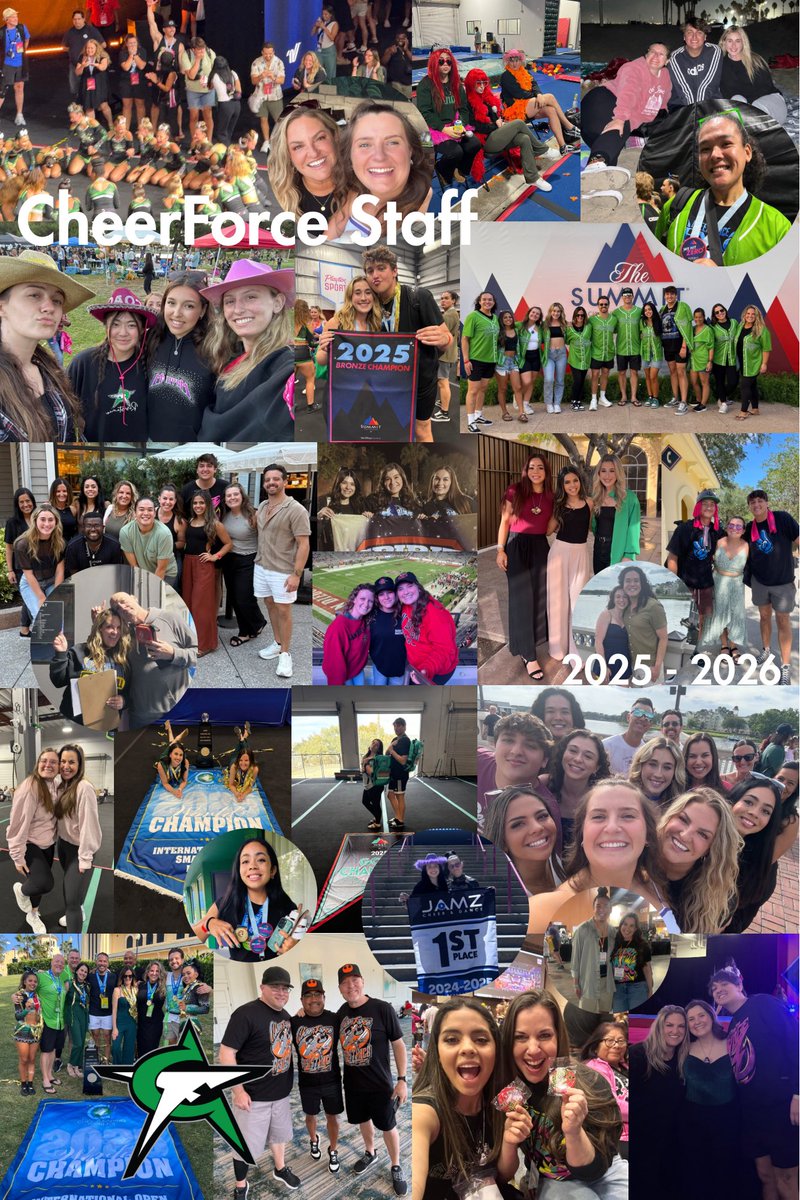CheerForceSD's tweet image. Happy national coaches day!!!! So much love for our CFSD Staff 💚 comment below the most important thing you’ve learned from your coaches!!