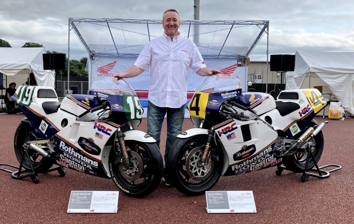 popsyosh34's tweet image. 🇺🇸1️⃣9️⃣🏁 Freddie Spencer 
1985 Double Reunion