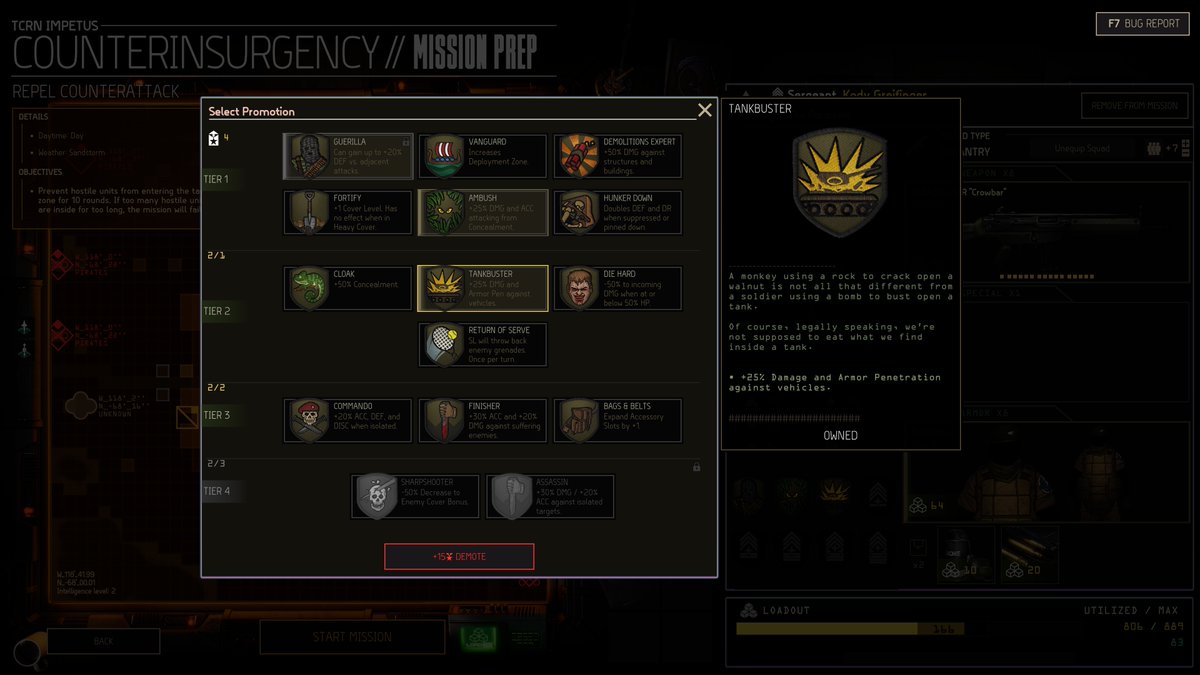 Enpofield's tweet photo. Its been quite while peeps.
Been playing #Menace Demo by @OverhypeStudios on steam and its quite fantastic Tactical RPG, also squad-up based XCOM.
You can shape up different squads for instance, Long-range camo-up rifle troops or frontline assault with LMGs. https://t.co/Ya3cImoo9M