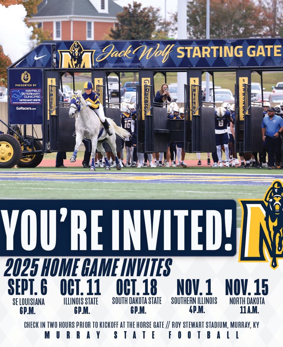 Tayden Russell (@taydenrussell55) on Twitter photo Will be in Murray this upcoming weekend for the game vs illinois state!! (Oct. 11) <a href="/CoachM11es/">Me'Leick Miles</a> <a href="/CoachJlawr/">Josh Lawrence</a> <a href="/WrightJody/">Jody Wright</a> <a href="/coachjimmyogle/">Jimmy Ogle</a> #murraystate #goracers <a href="/Lchs_fb/">CoachB</a> Will be in Murray this upcoming weekend for the game vs illinois state!! (Oct. 11) <a href="/CoachM11es/">Me'Leick Miles</a> <a href="/CoachJlawr/">Josh Lawrence</a> <a href="/WrightJody/">Jody Wright</a> <a href="/coachjimmyogle/">Jimmy Ogle</a> #murraystate #goracers <a href="/Lchs_fb/">CoachB</a>