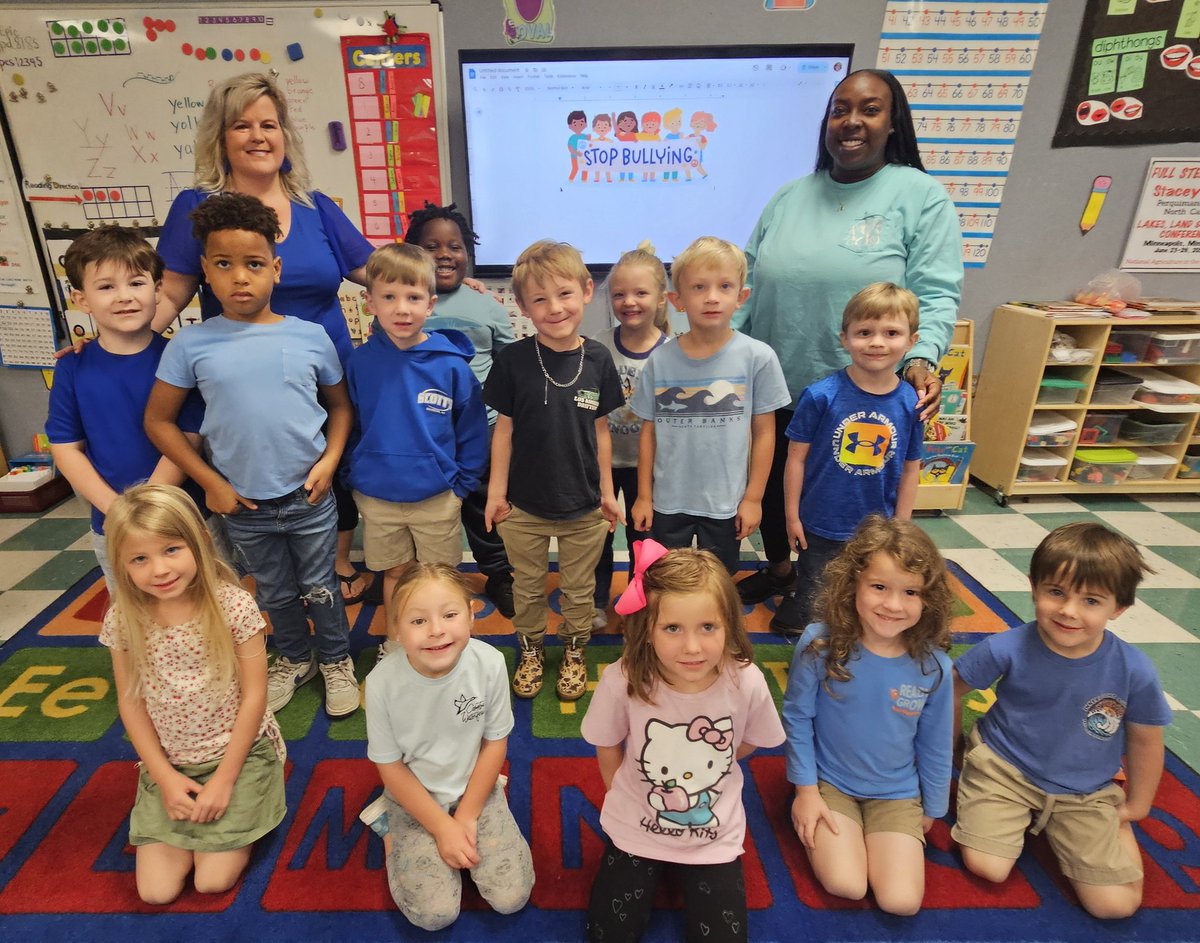 pqcentral's tweet photo. National Stomp Out Bullying Day #wearblue Monday, October 6th https://t.co/rLR4aTeqDe