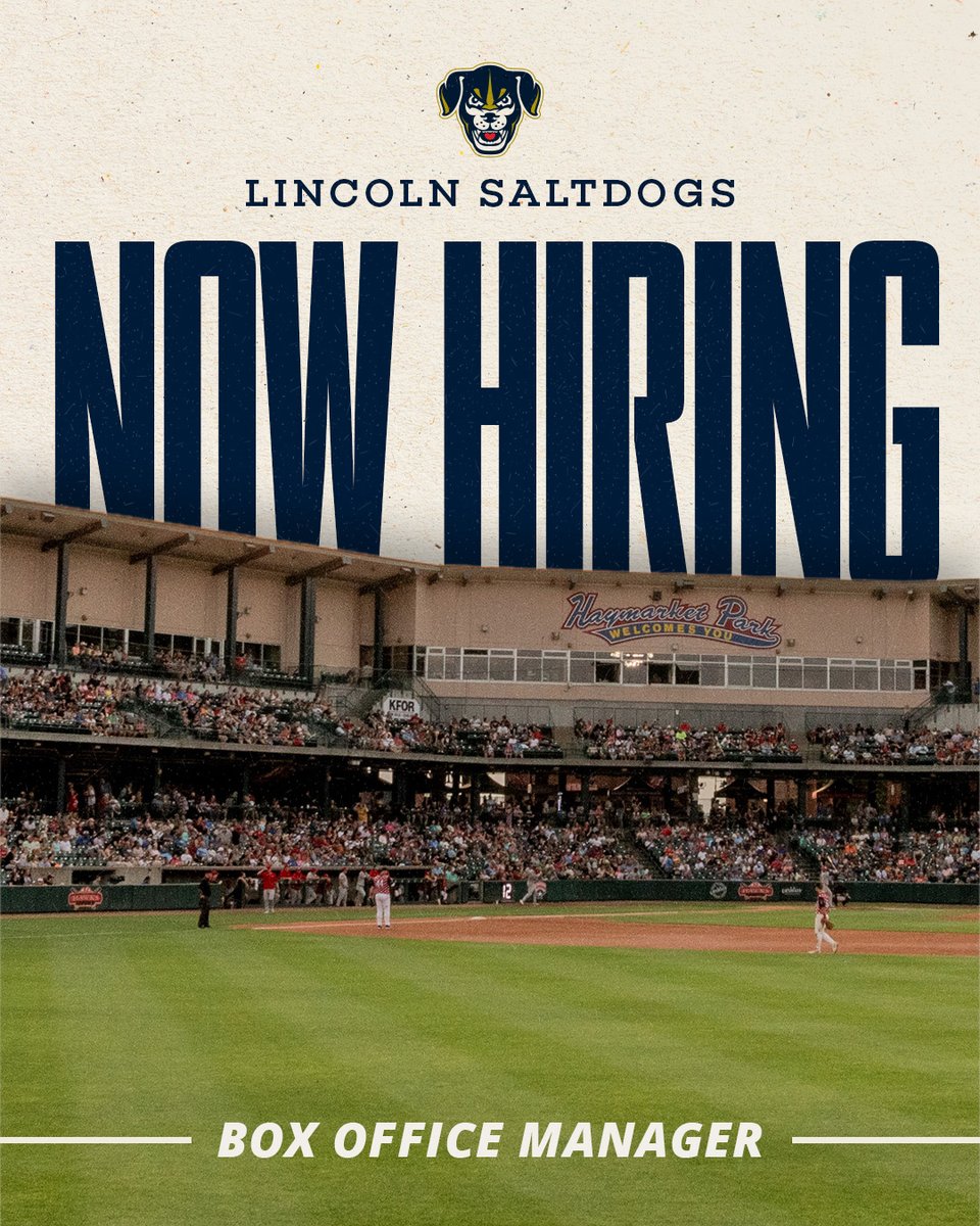 We’re looking for a Box Office Manager to join our team! This role is all about creating great experiences for our fans, from selling season tickets and group packages to helping plan birthday parties and special events at Haymarket Park.

As part of our front office, you’ll