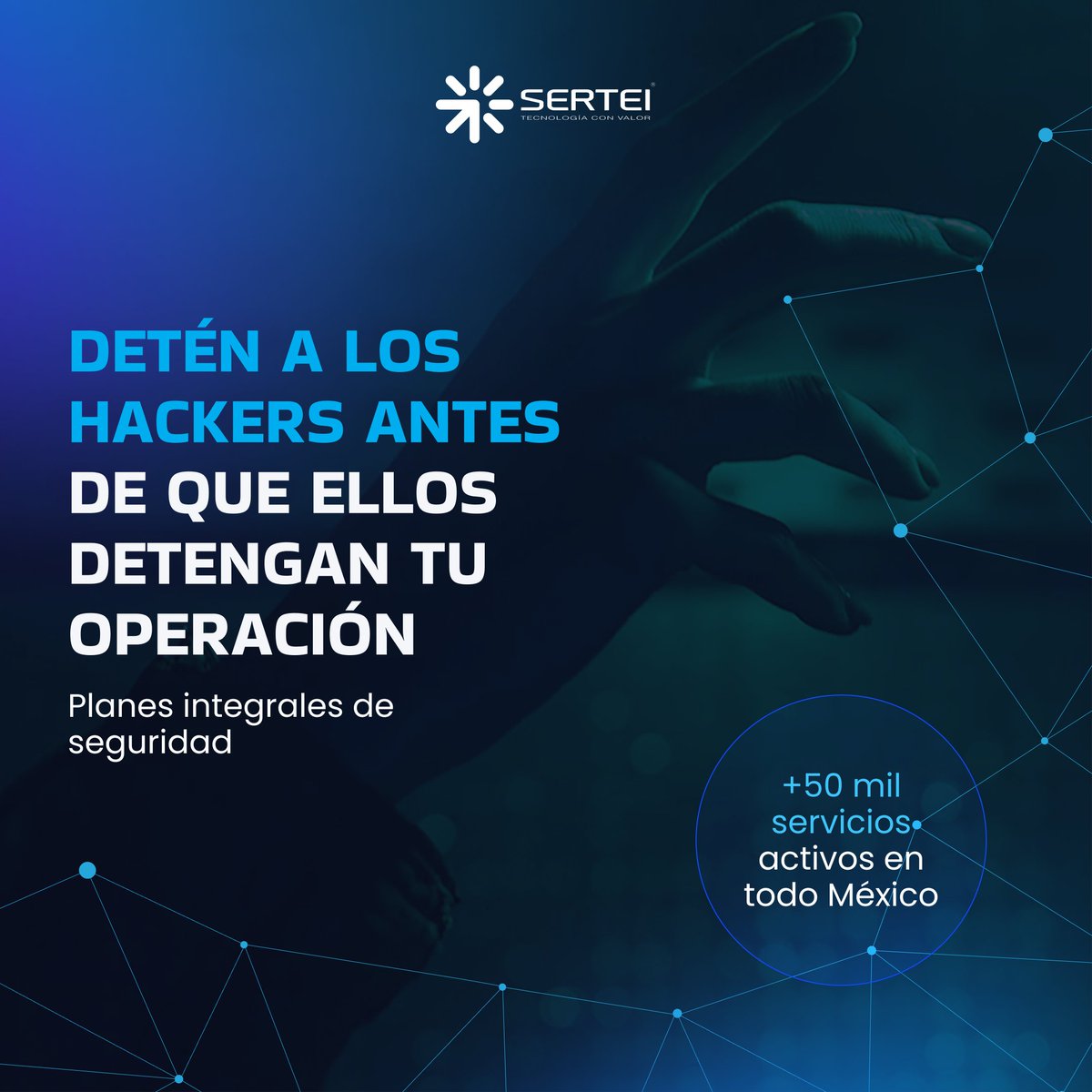Sertei_mx's tweet photo. ⚠️💻 Detén a los hackers antes de que ellos detengan tu operación.
Cada día las amenazas digitales crecen… pero tú puedes adelantarte. 🚀
👉 Habla con un experto y protege lo que más importa: tu negocio.
🔗 https://t.co/5S32iL0SMC
#Ciberseguridad #SeguridadInformática #SERTEI https://t.co/LiTCwLEco0