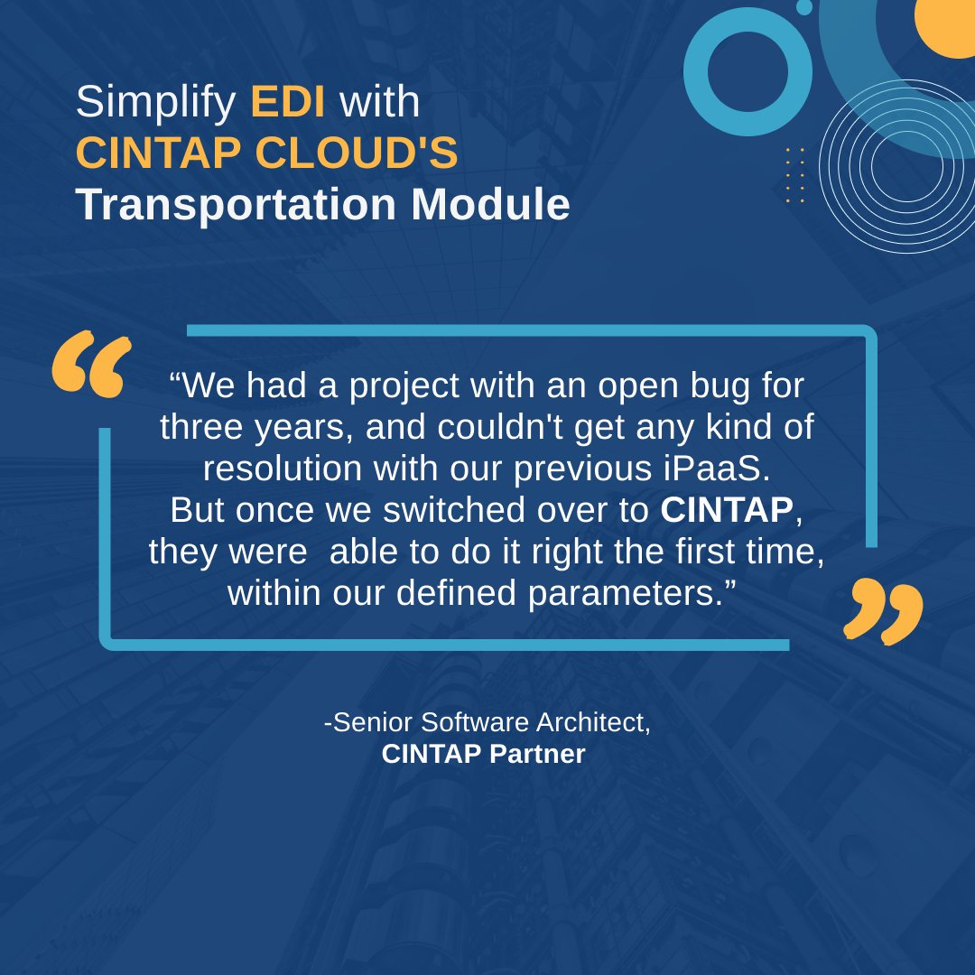 CINTAP_Inc's tweet image. This logistics company was using an integration system that was unable to provide the EDI solutions needed.

With a 60% error rate and $40,000 lost to disputed invoices, they needed all the help CINTAP could give them---&amp;gt; cintap.com/case-studies/c…