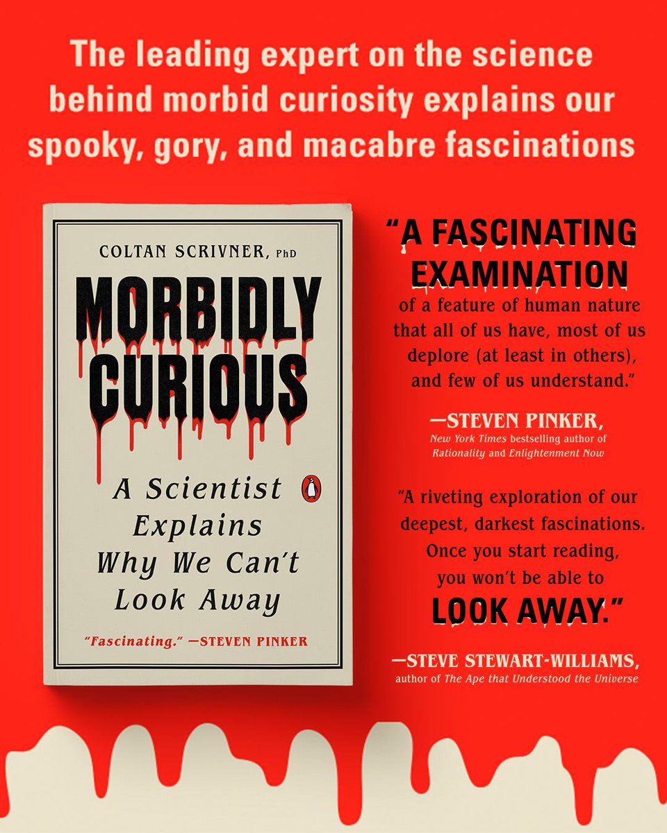 Morbidly Curious releases tomorrow. Thanks to everyone who supported this project, from blurbers and early readers to followers who pre-ordered the book.