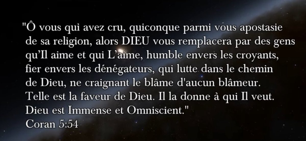 <a href="/oulalacapik1peu/">Isnogoud</a> Peu importe le nombre, Allah ﷻ par Sa sagesse, offre Sa religion à des gens qui le méritent. Quand je vois les qualités comportementales de ceux qui entrent et quand je vois la grossièreté de ceux qui sortent, je dis juste Al hamdoulilah.