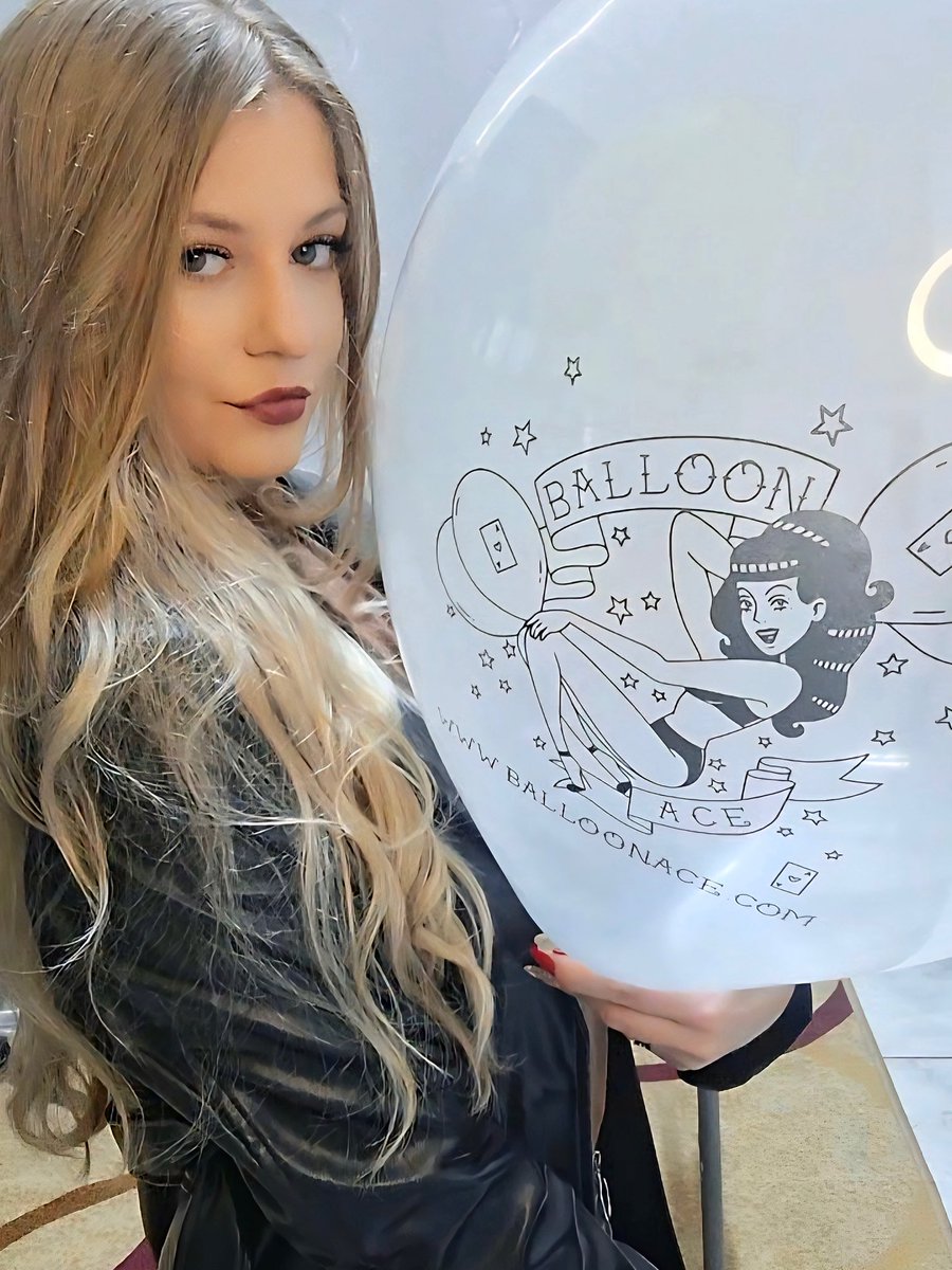 Check out asmrcharnecaesar with one of our logo balloons
