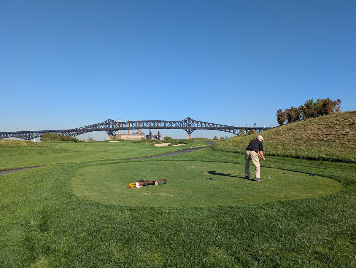 scottisadrummer's tweet image. Great day at @Skyway_Golf as #GolfTwitter came to life! @SProctorGolf and the king of NJ public golf @OrsonRosas!