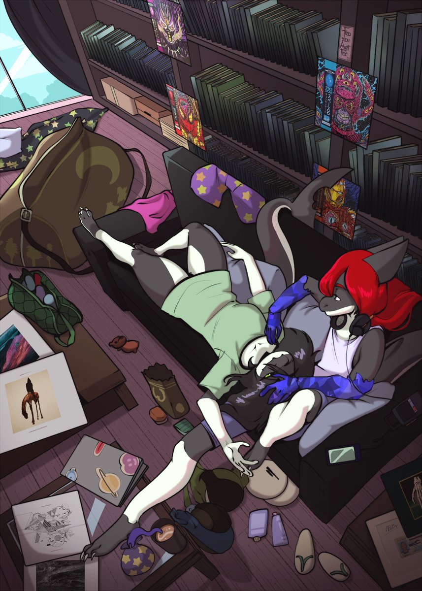 Irish and Ash decided to spend the day in
