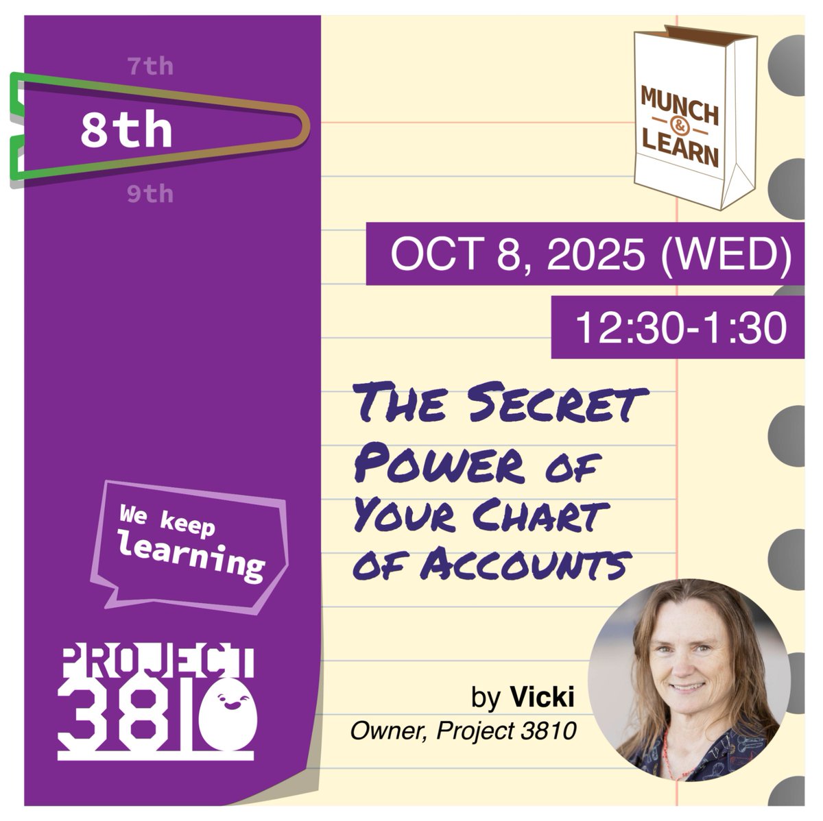 Project3810's tweet photo. Your chart of accounts is more than just bookkeeping; it’s the backbone of your financial story &amp; the key to unlocking true business intelligence. Bring your chart &amp; use this workshop-style session to start refining it on the spot.

#Project3810 #businesstip #entrepreneur https://t.co/2BbD2q55bl