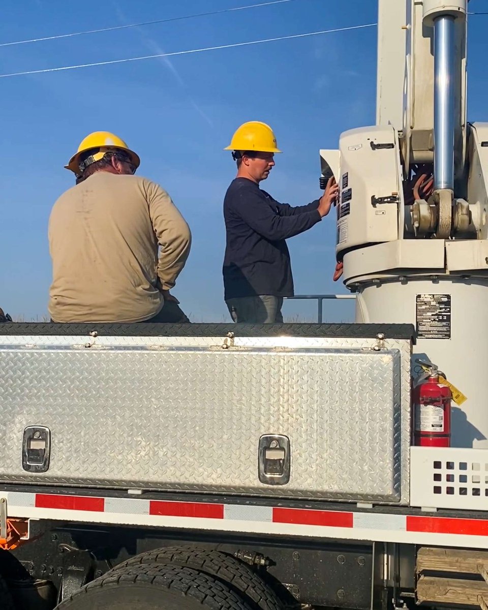 Behind every power switch is a lineman making sure your electricity is delivered safely, even in the most challenging conditions. That's why annually, our transmission team practices bucket controls and trains for bucket rescues so they have skills they hope to never have to use.