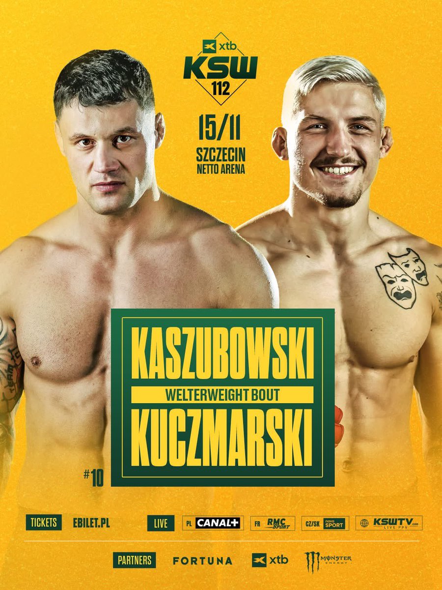 Ogłoszenie na #KSW112❗️🚨

Największe wyzwanie w karierze Dawida Kuczmarskiego, czy sprosta wyzwaniu❓