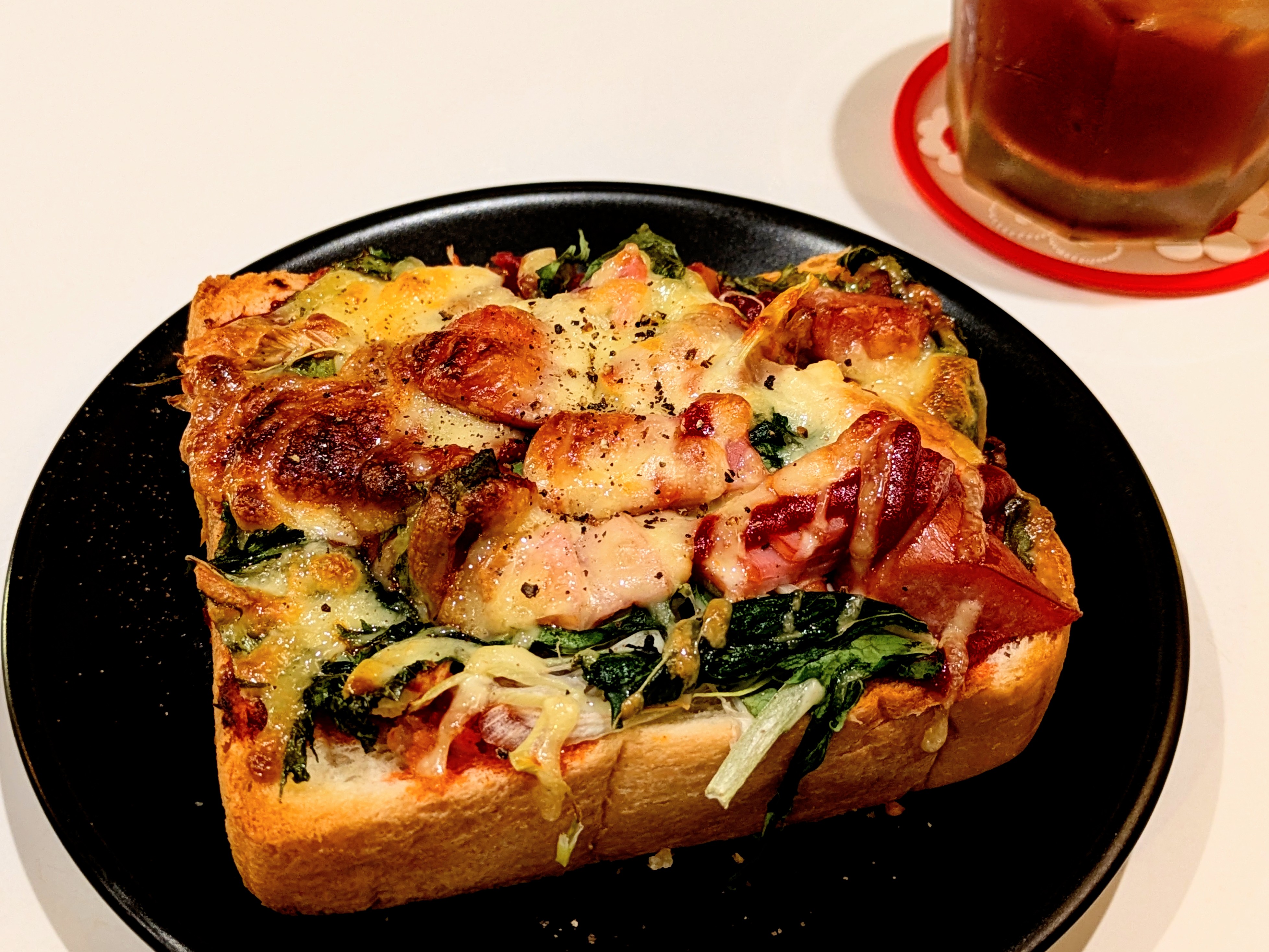 ぴざとーすと New toast!! 】 レモンピザトースト🍕 ちょっぴり意外な