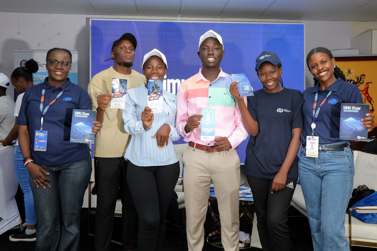 Exciting engagements at the UCC stall, UMA Tradeshow! Social media #GoldenPosts dropped by, discussing Simu Klear, Mobile Money fraud, and E-waste manag with the Consumer Affairs team. Ensure to visit our stall at the UMA Tradeshow.

#AnInclusiveDigitalEconomy