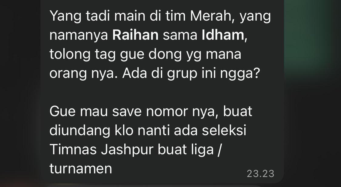 ghiffariidham's tweet photo. ieu euy bodor, undangan seleksi timnas https://t.co/spPzznU8fa
