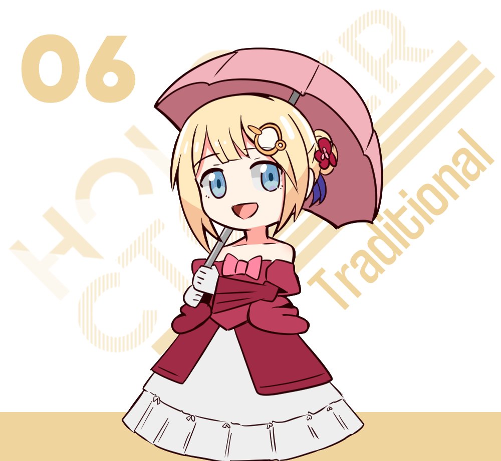 #HOLOctober #ameliaRT 

Day 6 - Traditional Ame