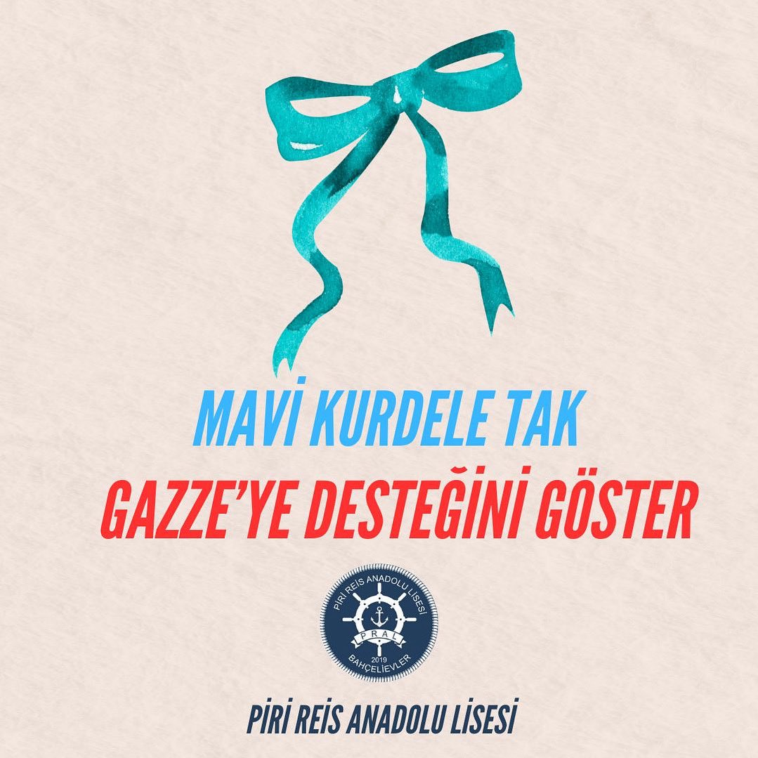 💙 Mavi Kurdele Tak, Gazze’ye Desteğini Göster!
Barışın, adaletin ve insanlığın yanında duruyoruz. 🌍✊

<a href="/tcmeb/">Millî Eğitim Bakanlığı</a> <a href="/istanbulilmem/">İstanbul İl Millî Eğitim Müdürlüğü</a> <a href="/MucahitYentur/">Murat Mücahit Yentür</a> <a href="/bahcelievlermem/">Bahçelievler İlçe Millî Eğitim Müdürlüğü</a> <a href="/muradserif/">Murat Karabulut</a> <a href="/durmuscelikten/">Durmuş ÇELİKTEN</a>