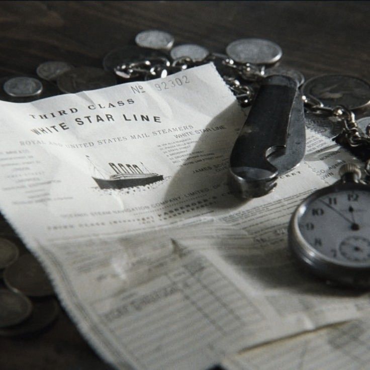 Steve Harrington sits in the dining room of the RMS Titanic. The chatter makes his ears ring, &amp; suddenly it strikes him how banal it all is. He sees his whole life as it would be. And that's why he needs to run.

Gimme Your Hand. Now Close Your Eyes - archiveofourown.org/works/72004241