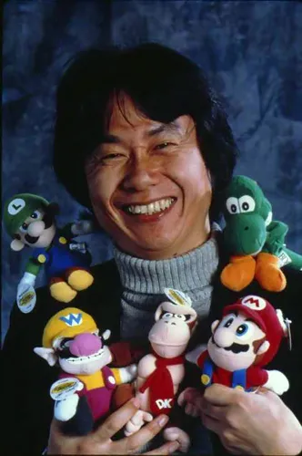 supermxrio64's tweet photo. this is my favorite photo of miyamoto ever https://t.co/xFKi3RVBZe
