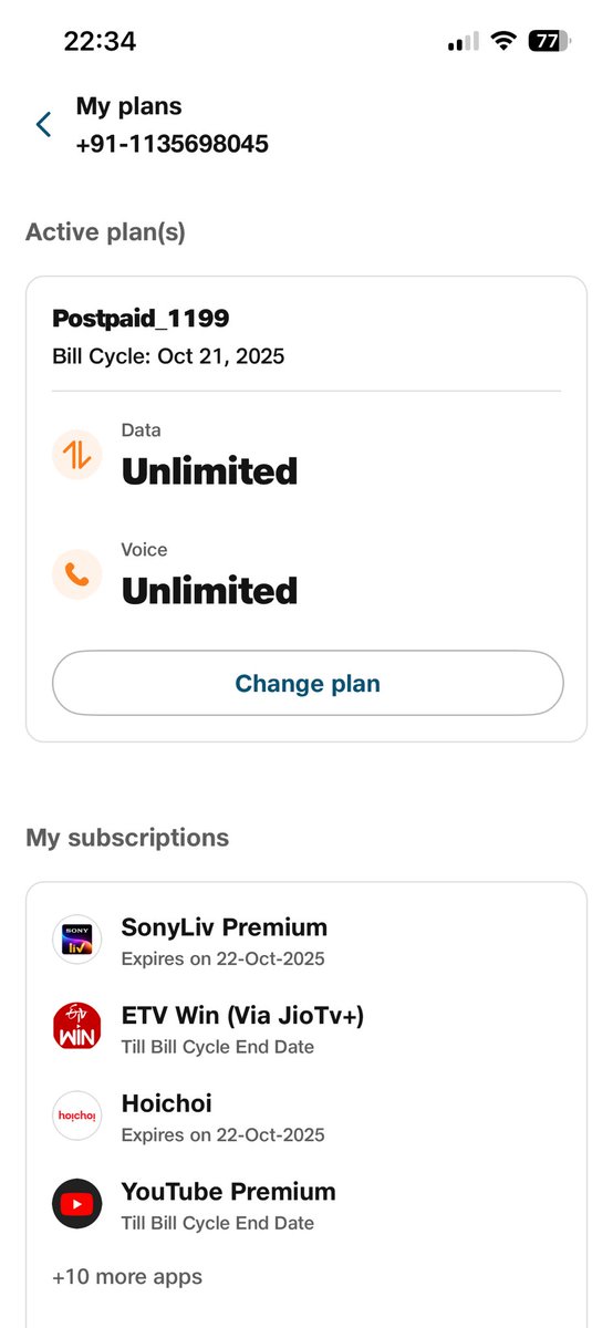 Sanchit__Mishra's tweet photo. More than 2 weeks request is pending. No help from jio care. Switched from 699 to 1199 plan. Raised the request on 16 Sept, plan got changed and billing started on 17 Sept for 1199 plan even when installation was not completed.
@JioCare @reliancejio @TRAI @DoT_India https://t.co/LJ9FmEMqmM