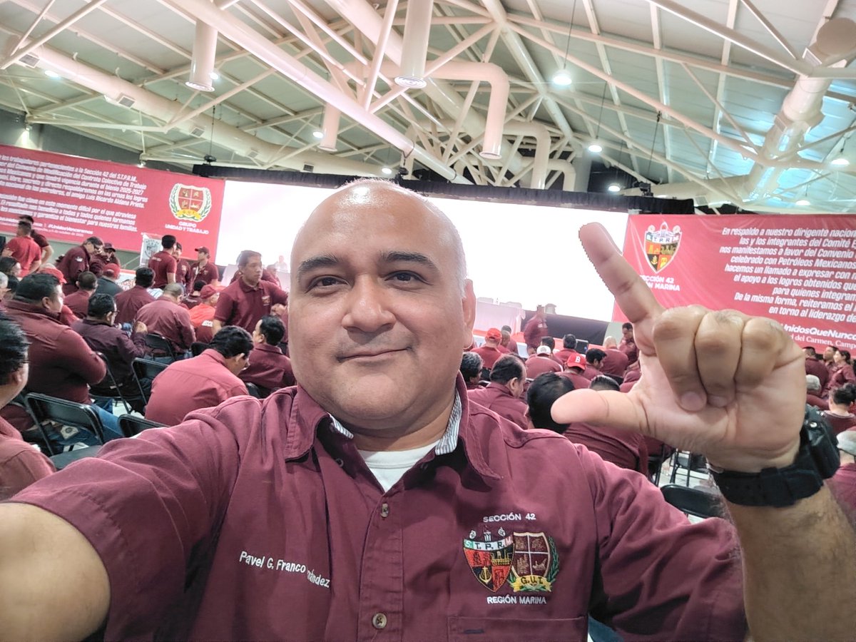 Siempre es un gusto acudir al llamado a nuestra asamblea del informe de resultados de la revisión de nuestro CCTV respaldando la guía de nuestro líder nacional el Ing. Ricardo Aldana Prieto. La unidad que nos caracteriza nos hace fuertes somos orgullosos...somos <a href="/Seccion42_STPRM/">Seccion 42 STPRM Oficial</a>