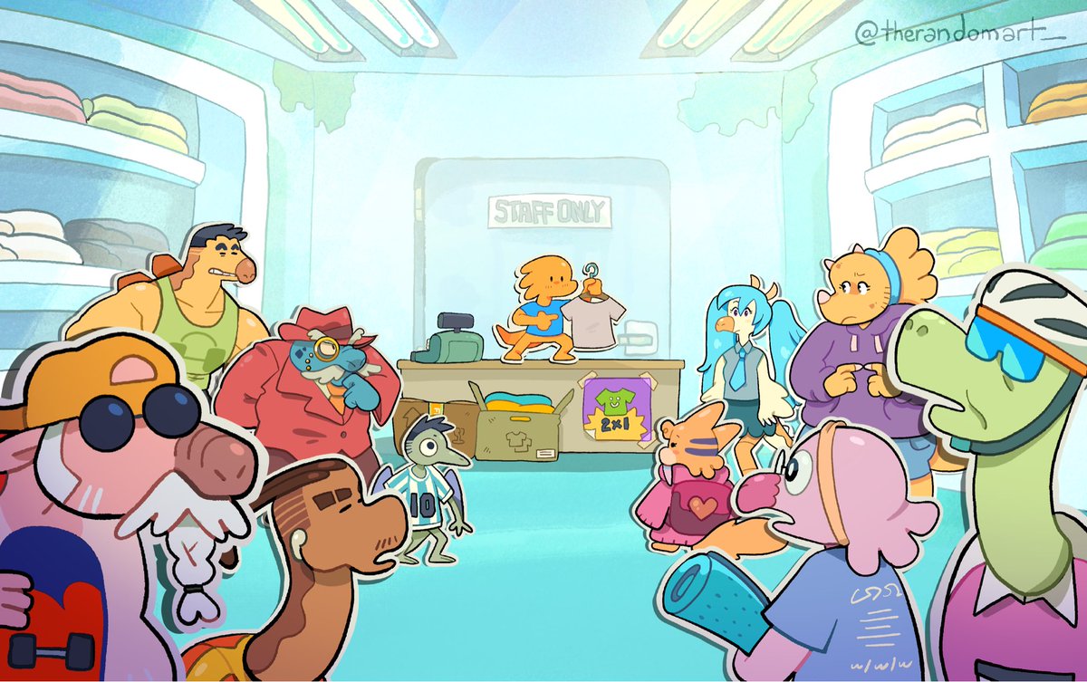 ¡¡¡ Estaré a partir del viernes en la <a href="/bcngamefest/">BCN Game Fest</a> junto al resto del equipo de <a href="/RemullaGames/">KACHIN! 🦖 | Wishlist on Steam!</a> !!! ¿Quiénes vais a ir? 👀

Aprovecho para dejaros un style frame del trailer que hemos estado cocinando :)))