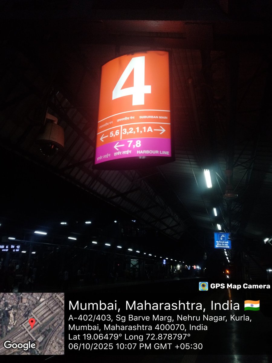 विठ्ठल नागणे (@vitthal_vn) on Twitter photo <a href="/drmmumbaicr/">DRM Mumbai CR</a>
<a href="/Central_Railway/">Central Railway</a>
<a href="/GM_CRly/">GM Central Railway</a>
सर्व स्थानकावर फलाट क्रमांक मराठीत (१, २, ३, ४, ५...) का नाहीत? फक्त इंग्रजीत का? त्रिभाषा सुत्रीच पालन का होत नाही? महाराष्ट्र मध्ये अभिजात राजभाषा मराठीला डावलून तुम्ही मराठीचा अवमान व नियमाची पायमल्ली करत आहात ? ह्या बाबत मी अगोदर <a href="/drmmumbaicr/">DRM Mumbai CR</a>
<a href="/Central_Railway/">Central Railway</a>
<a href="/GM_CRly/">GM Central Railway</a>
सर्व स्थानकावर फलाट क्रमांक मराठीत (१, २, ३, ४, ५...) का नाहीत? फक्त इंग्रजीत का? त्रिभाषा सुत्रीच पालन का होत नाही? महाराष्ट्र मध्ये अभिजात राजभाषा मराठीला डावलून तुम्ही मराठीचा अवमान व नियमाची पायमल्ली करत आहात ? ह्या बाबत मी अगोदर