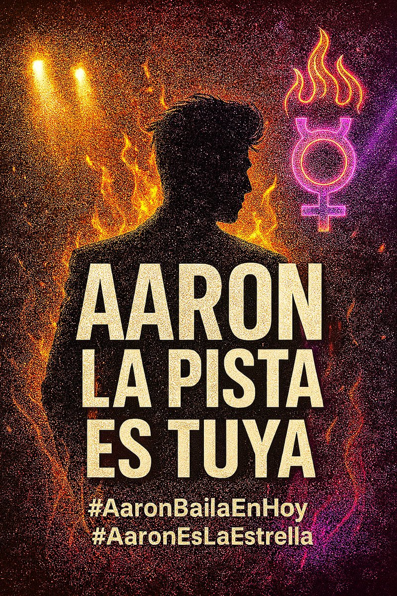 Una nueva aventura para <a href="/ArnMercurio/">Aaron Mercury</a> y las y los Mercurials ❤️

AARON LA PISTA ES TUYA 

#AaronBailaEnHoy  #AaronEsLaEstrella