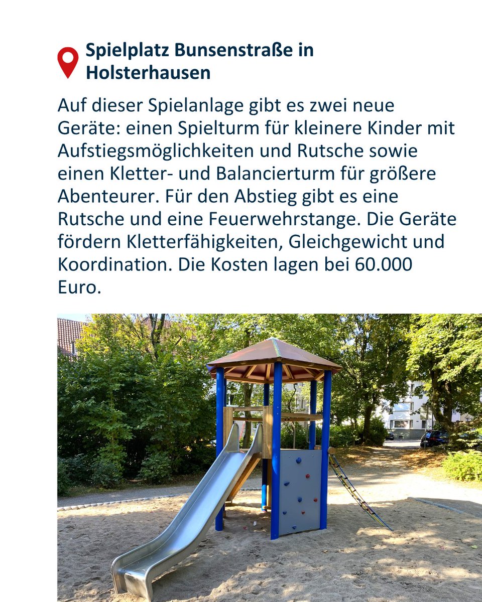 Essen_Ruhr's tweet image. Es tut sich was auf den Spielplätzen in Essen! 🧒👧Hier erhaltet ihr einen kurzen Einblick über die aktuellsten Sanierungsergebnisse in Katernberg, Frohnhausen und Holsterhausen.

ℹ️t1p.de/SanierungEssen…
📸 © Wai-Fung Tse, Grün und Gruga Essen

#essenruhr #stadtessen