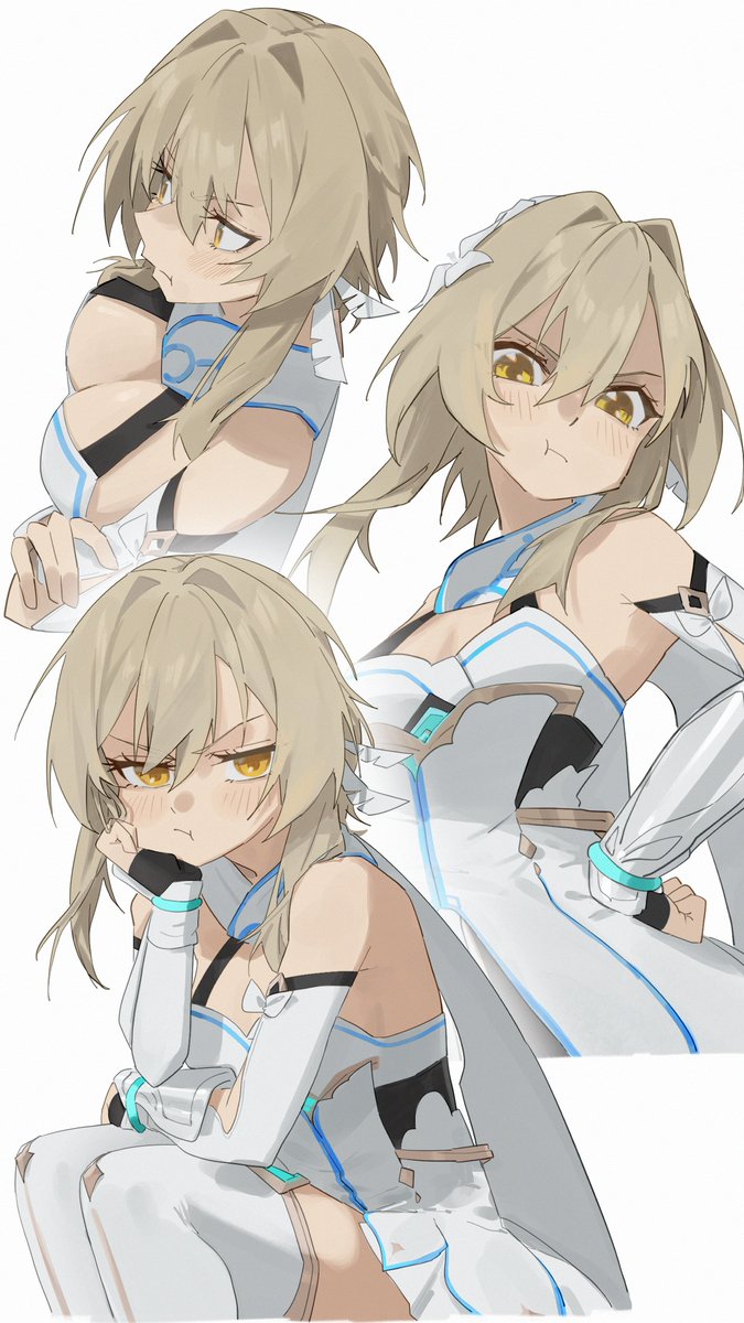 lupinu5's tweet image. 怒った顔😠も可愛いよ
#GenshinImpact #Lumine