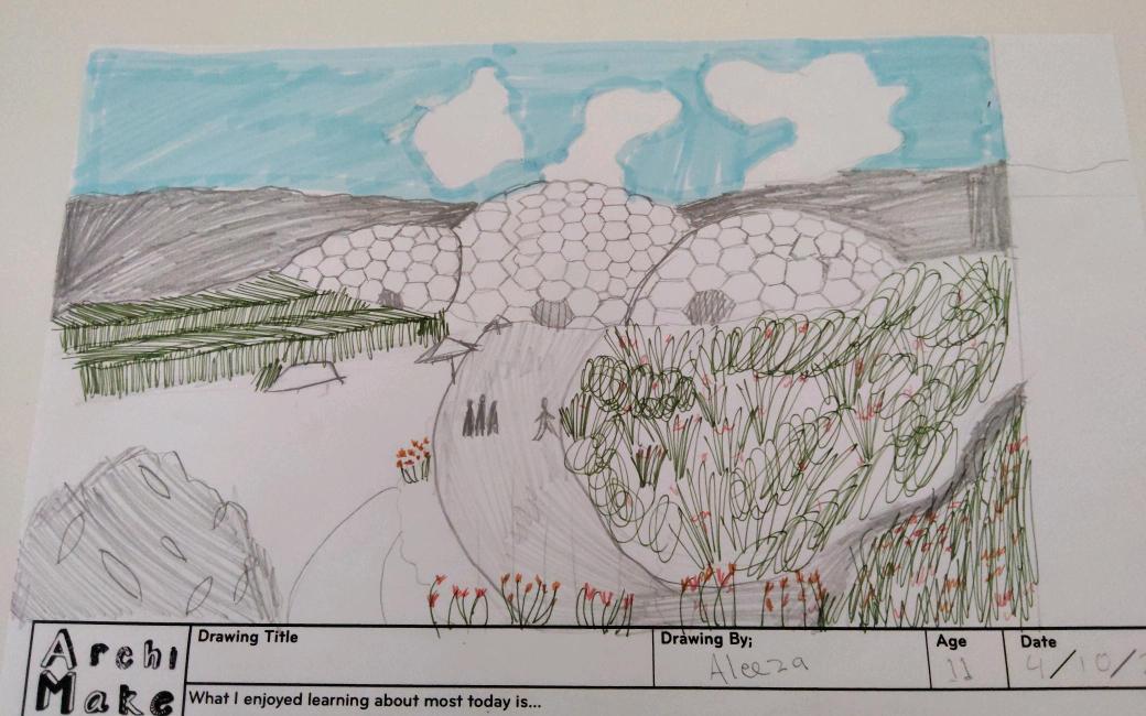 Archimake's tweet photo. Last week, our archimakers paid tribute to the late Sir Nicholas Grimshaw with their renditions of the iconic Eden Project. 

More on our course here: https://t.co/VsbbReB4VC https://t.co/lberKVmb1N