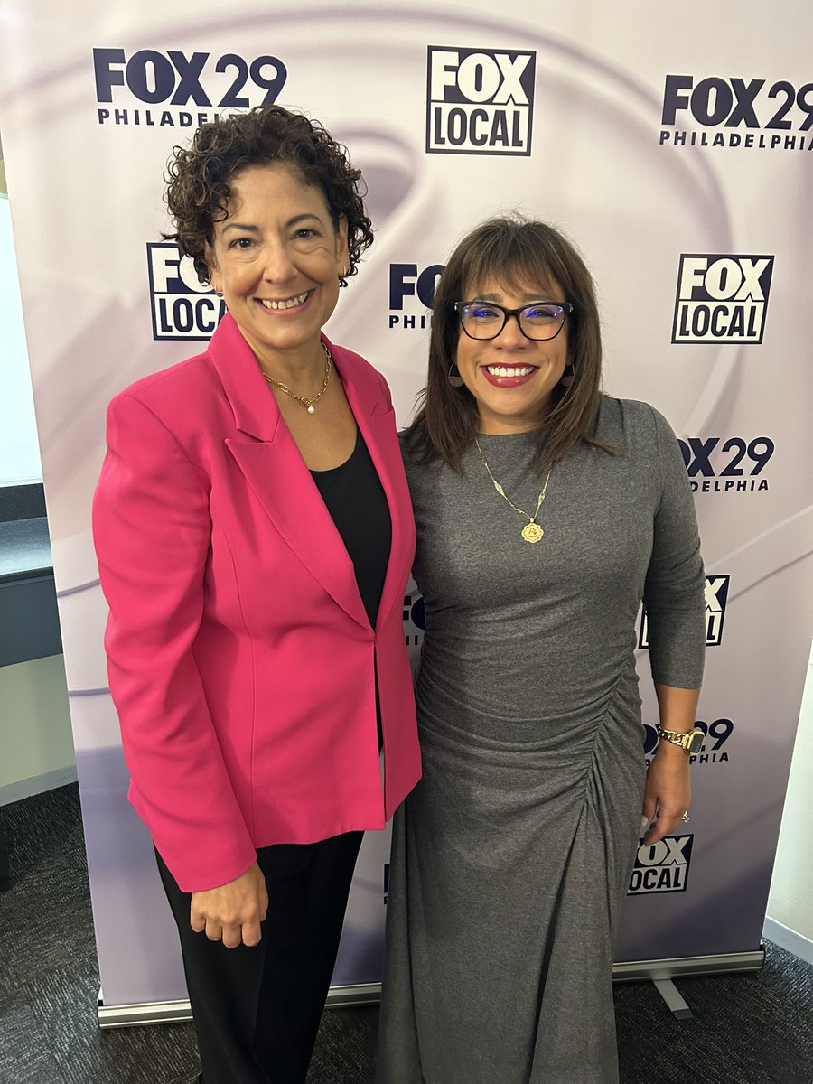 AngieDemichele's tweet photo. Huge thanks to @FOX29Philly for having Illeana and me on Good Day Philadelphia to talk about recurrent breast cancer, dormancy, the CLEVER trial, and of course her incredible survivor story. We had such a great time! https://t.co/K1D9WQpxCu